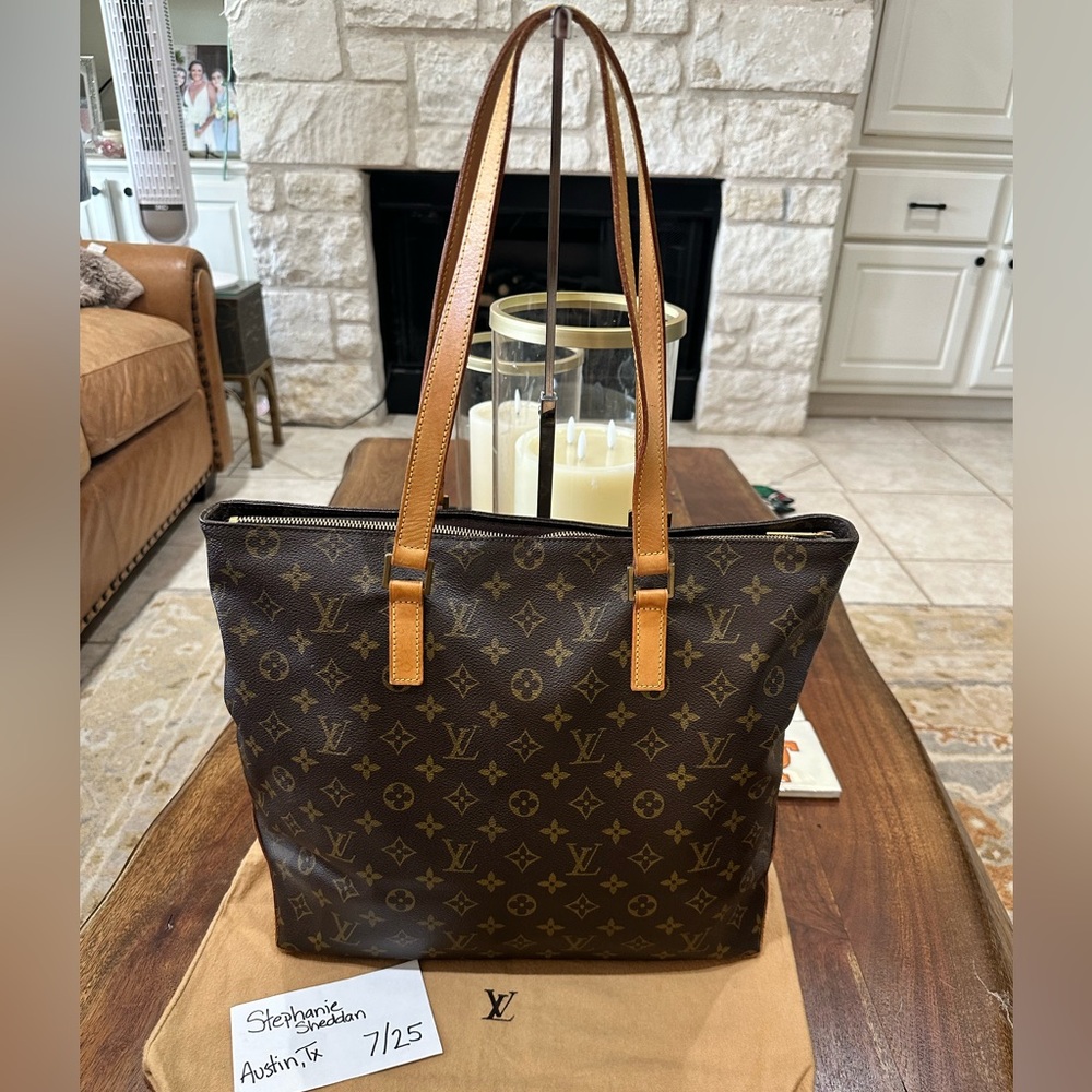Louis Vuitton Dark Brown Monogram Tote